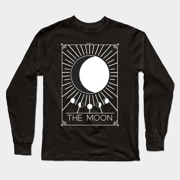 The Moon Long Sleeve T-Shirt by Tienda92